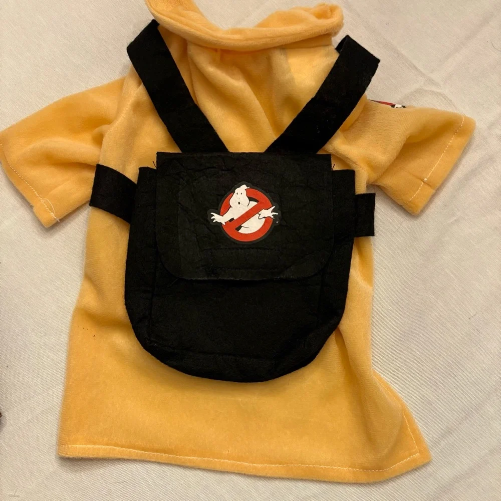 Erge Kids Ghostbuster Costume - Yellow and Black